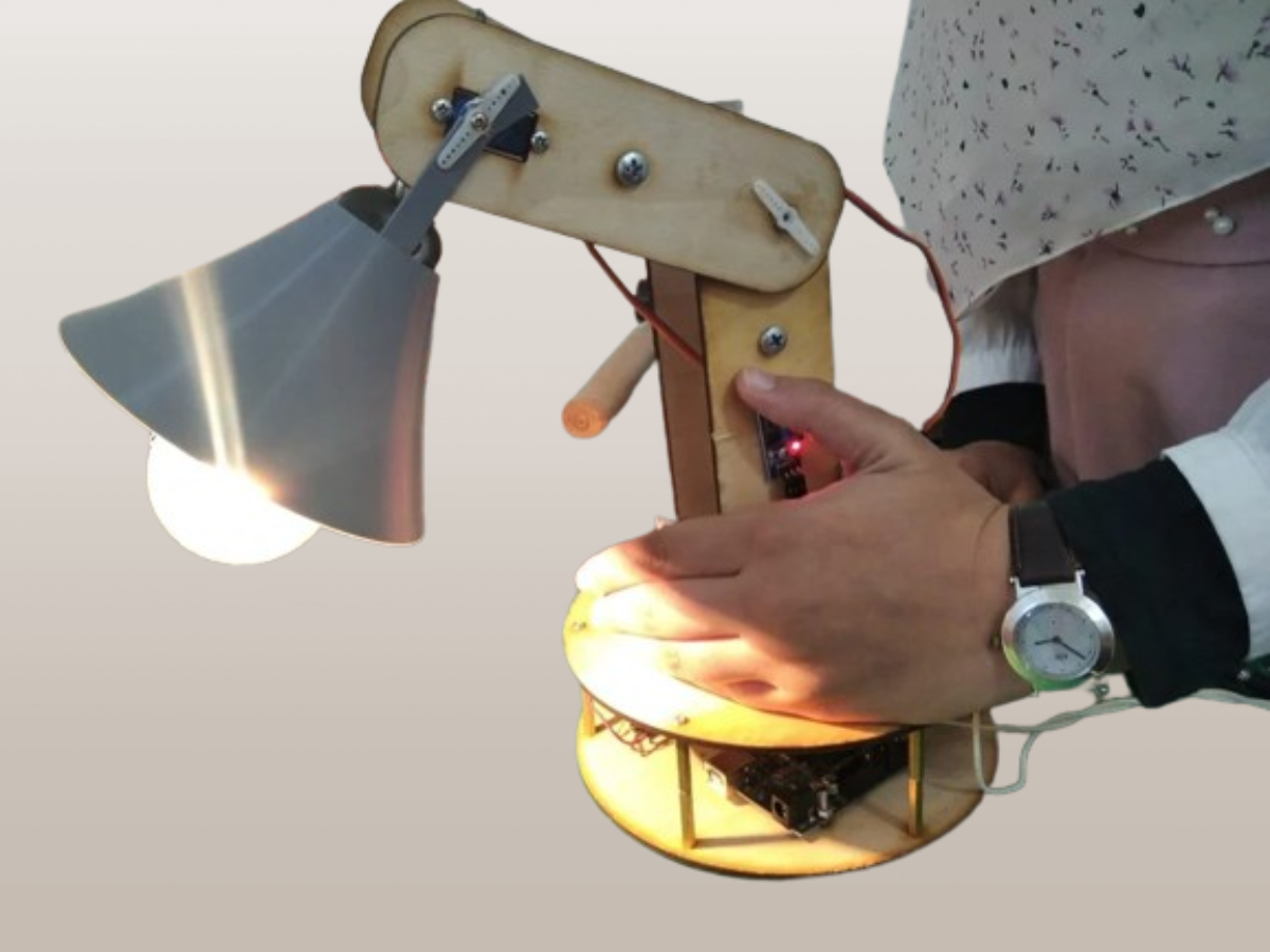 How to Make Smart Disk Lamp