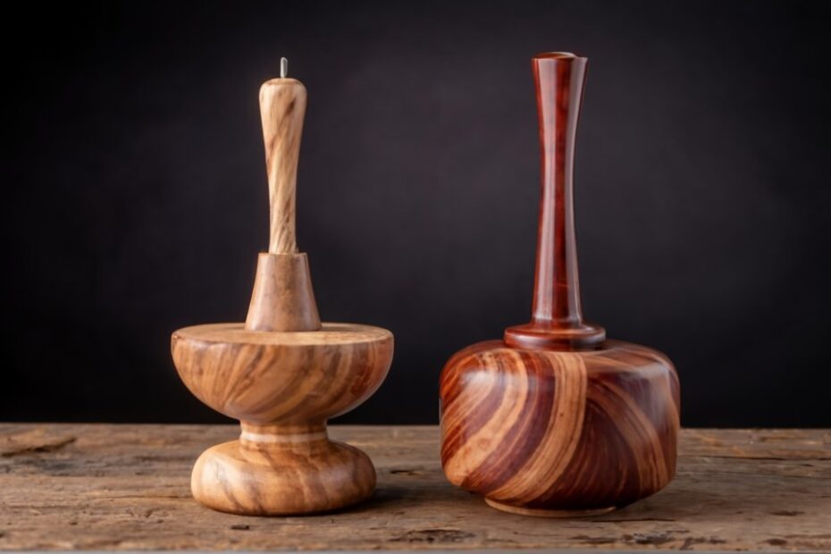What's the Difference Between Spindle Turning and Bowl Turning?