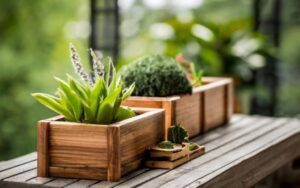 Small Wooden Planter Boxes